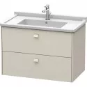Тумба тауп матовый 82 см Duravit Brioso BR414209191