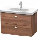 Тумба орех 82 см Duravit Brioso BR414601079 Тумба орех 82 см Duravit Brioso BR414601079