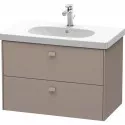 Тумба базальт матовый 82 см Duravit Brioso BR414604343 Тумба базальт матовый 82 см Duravit Brioso BR414604343