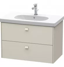 Тумба тауп матовый 82 см Duravit Brioso BR414609191