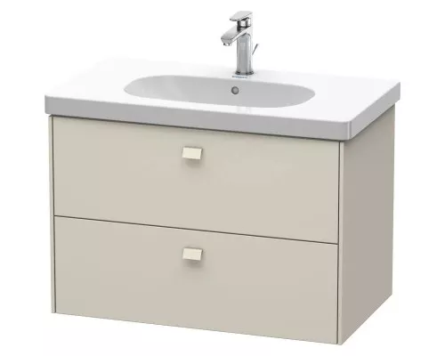 Купить Тумба тауп матовый 82 см Duravit Brioso BR414609191 в магазине сантехники Santeh-Crystal.ru