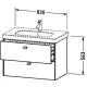 Купить Тумба тауп матовый 82 см Duravit Brioso BR414609191 в магазине сантехники Santeh-Crystal.ru