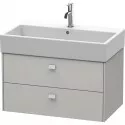 Тумба бетонно-серый матовый 78,4 см Duravit Brioso BR415500707