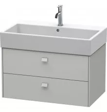 Тумба бетонно-серый матовый 78,4 см Duravit Brioso BR415500707