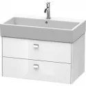 Тумба белый глянец 78,4 см Duravit Brioso BR415501022 Тумба белый глянец 78,4 см Duravit Brioso BR415501022