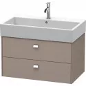 Тумба базальт матовый 78,4 см Duravit Brioso BR415501043 Тумба базальт матовый 78,4 см Duravit Brioso BR415501043