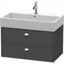 Тумба графит матовый 78,4 см Duravit Brioso BR415501049 Тумба графит матовый 78,4 см Duravit Brioso BR415501049