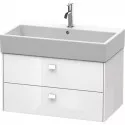 Тумба белый глянец 78,4 см Duravit Brioso BR415502222 Тумба белый глянец 78,4 см Duravit Brioso BR415502222