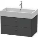 Тумба графит матовый 78,4 см Duravit Brioso BR415504949 Тумба графит матовый 78,4 см Duravit Brioso BR415504949