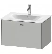 Тумба бетонно-серый матовый 72 см Duravit Brioso BR421100707
