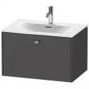 Тумба графит матовый 72 см Duravit Brioso BR421101049 Тумба графит матовый 72 см Duravit Brioso BR421101049