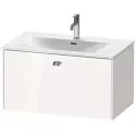 Тумба белый глянец 82 см Duravit Brioso BR421201022 Тумба белый глянец 82 см Duravit Brioso BR421201022