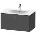 Тумба графит матовый 82 см Duravit Brioso BR421201049 Тумба графит матовый 82 см Duravit Brioso BR421201049