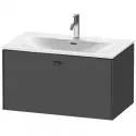 Тумба графит матовый 82 см Duravit Brioso BR421204949 Тумба графит матовый 82 см Duravit Brioso BR421204949