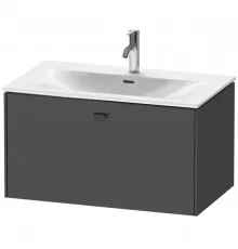 Тумба графит матовый 82 см Duravit Brioso BR421204949