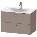 Тумба базальт матовый 82 см Duravit Brioso BR431201043 Тумба базальт матовый 82 см Duravit Brioso BR431201043