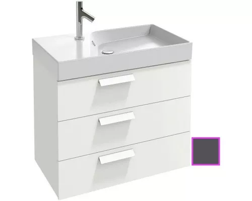 Купить Тумба серый антрацит 79,5 см Jacob Delafon Rythmik EB1309-N14 в магазине сантехники Santeh-Crystal.ru