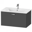 Тумба графит матовый 80 см Duravit XBase XB603104949 Тумба графит матовый 80 см Duravit XBase XB603104949