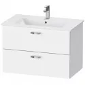 Тумба белый матовый 80 см Duravit XBase XB612101818 Тумба белый матовый 80 см Duravit XBase XB612101818