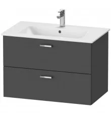 Тумба графит матовый 80 см Duravit XBase XB612104949