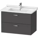 Тумба графит матовый 80 см Duravit XBase XB618604949 Тумба графит матовый 80 см Duravit XBase XB618604949