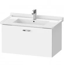 Тумба белый матовый 80 см Duravit XBase XB603601818
