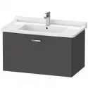 Тумба графит матовый 80 см Duravit XBase XB603604949 Тумба графит матовый 80 см Duravit XBase XB603604949