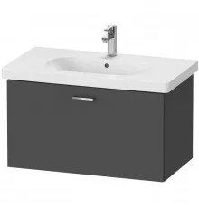 Тумба графит матовый 80 см Duravit XBase XB607104949