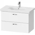 Тумба белый матовый 80 см Duravit XBase XB619001818 Тумба белый матовый 80 см Duravit XBase XB619001818