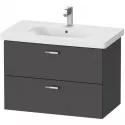 Тумба графит матовый 80 см Duravit XBase XB619004949 Тумба графит матовый 80 см Duravit XBase XB619004949