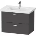 Тумба графит матовый 73 см Duravit XBase XB619604949 Тумба графит матовый 73 см Duravit XBase XB619604949