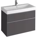 Тумба темно-серый матовый 89 см Geberit iCon 841391000