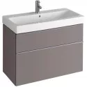 Тумба платина глянец 89 см Geberit iCon 840392000