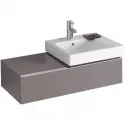 Тумба платина глянец 89 см Geberit iCon 840592000