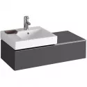 Тумба темно-серый матовый 89 см Geberit iCon 841491000