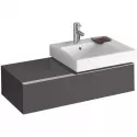 Тумба темно-серый матовый 89 см Geberit iCon 841591000