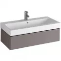 Тумба платина глянец 89 см Geberit iCon 840292000