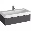 Тумба темно-серый матовый 89 см Geberit iCon 841291000