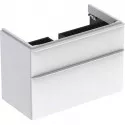 Тумба белый глянец 88,4 см Geberit Smyle Square 500.354.00.1