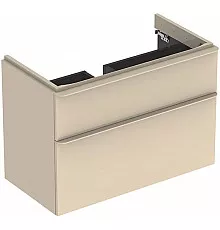 Тумба песочный глянец 88,4 см Geberit Smyle Square 500.354.JL.1