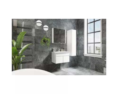 Купить Тумба белый глянец 77,7 см Roca Up ZRU9303012 в магазине сантехники Santeh-Crystal.ru