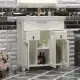 Заказать Тумба с раковиной слоновая кость 76 см с решеткой Opadiris Тибет в магазине сантехники Santeh-Crystal.ru