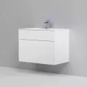 Тумба с раковиной белый матовый 80,8 см Am.Pm Inspire 2.0 M50AFHX0803WM + M50AWPX0801WG Тумба с раковиной белый матовый 80,8 см Am.Pm Inspire 2.0 M50AFHX0803WM + M50AWPX0801WG