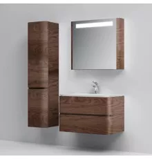 Комплект мебели орех 80 см Am.Pm Sensation M30FHX0802NF + M30WPC0801WG + M30MCR0801NF