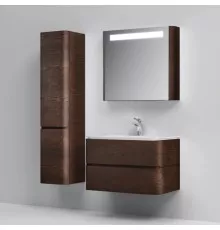 Комплект мебели табачный дуб 80 см Am.Pm Sensation M30FHX0802TF + M30WPC0801WG + M30MCR0801TF