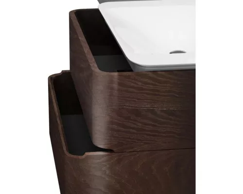 Купить Тумба с раковиной табачный дуб 80 см Am.Pm Sensation M30FHX0802TF + M30WPC0801WG в магазине сантехники Santeh-Crystal.ru