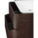 Купить Тумба с раковиной табачный дуб 80 см Am.Pm Sensation M30FHX0802TF + M30WPC0801WG в магазине сантехники Santeh-Crystal.ru
