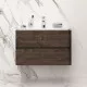 Купить Тумба с раковиной табачный дуб 80 см Am.Pm Sensation M30FHX0802TF + M30WPC0801WG в магазине сантехники Santeh-Crystal.ru