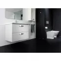 Комплект мебели белый глянец 80 см Roca The Gap ZRU9302877 + 327470000 + ZRU9302689 Комплект мебели белый глянец 80 см Roca The Gap ZRU9302877 + 327470000 + ZRU9302689