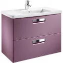 Тумба с раковиной фиолетовый 80 см Roca The Gap ZRU9302740 + 327470000 Тумба с раковиной фиолетовый 80 см Roca The Gap ZRU9302740 + 327470000